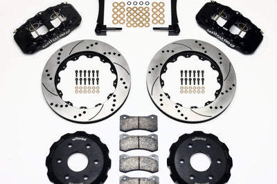 Wilwood AERO6 Front Truck Kit 14.25in Drilled 1999-2014 GM Truck/SUV 1500 - Brakes Rotors & Pads