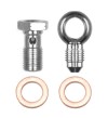 Wilwood Banjo Fitting Kit -3 male to 10mm-1.00 Bolt & Crush Washers (1 qty) - Brakes Rotors Pads