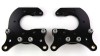 Wilwood Brackets (2) - Pro Street - Mopar/Dana - Green Snap Ring 2.36in Offset - Brakes Rotors & Pads