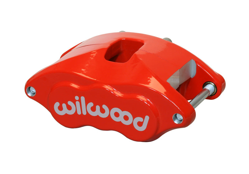 Wilwood Caliper-D52-Red 1.25/1.25in Pistons 1.04in Disc - Brakes Rotors & Pads