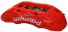 Wilwood Caliper-TX6R- L/H - Red 1.75/1.62/1.62in Pistons 1.38in Disc - Brakes Rotors & Pads