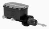 Wilwood Compact Tandem Master Cylinder - 1in Bore - w/Pushrod (Black) - Brakes Rotors & Pads