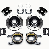 Wilwood D154 P/S Park Brake Kit Drilled Big Ford New Style 2.36in Offset - Brakes Rotors & Pads