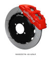 Wilwood Dynapro 6 Front Hat Kit 12.88in Red 2016-Up Mazda MX5 Miata w/ Lines - Brakes Rotors & Pads