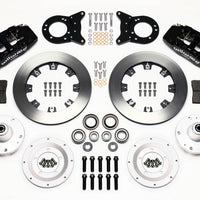 Wilwood Dynapro 6 Front Hub Kit 12.19in 1965-1969 Mustang Disc & Drum Spindle - Brakes Rotors Pads