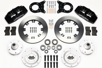 Wilwood Dynapro 6 Front Hub Kit 12.19in 1965-1969 Mustang Disc & Drum Spindle - Brakes Rotors Pads