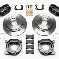 Wilwood Dynapro Dust-Boot P/S Park Brake Kit New Big Ford 2.50in Offset - Brakes Rotors & Pads