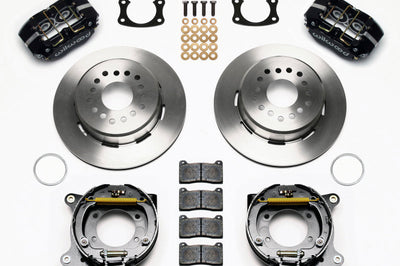 Wilwood Dynapro Dust-Boot P/S Park Brake Kit New Big Ford 2.50in Offset - Brakes Rotors & Pads