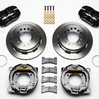 Wilwood Dynapro Low-Profile 11.00in P-Brake Kit Ford 8.8 w/2.50in Offset-5 Lug - Brakes Rotors & Pads
