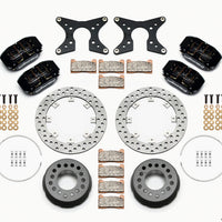 Wilwood Dynapro Lug Mount Dual Rear Dynamic Kit SA Drilled Big Ford 2.36in Offset - Brakes Rotors & Pads
