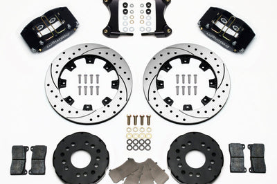 Wilwood Dynapro Radial Front Kit 12.19in Drilled 95-99 Mitsubishi Eclipse (*Line Needed*) - Brakes Rotors & Pads