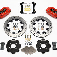 Wilwood Dynapro Radial Front Kit 12.19in Drilled Red Mini Cooper - Brakes Rotors & Pads