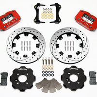 Wilwood Dynapro Radial Front Kit 12.19in Drilled Red Mini Cooper - Brakes Rotors & Pads