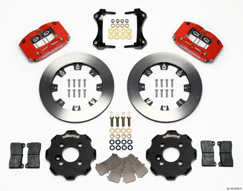 Wilwood Dynapro Radial Front Kit 12.19in Red Mini Cooper - Brakes Rotors & Pads