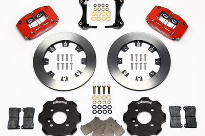 Wilwood Dynapro Radial Front Kit 12.19in Red Mini Cooper - Brakes Rotors & Pads