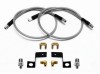 Wilwood Flexline Kit 30 inch -3 M10-1.0 IF 1/8 NPT 90 Degree - Brakes Rotors & Pads