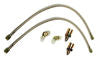 Wilwood Flexline Kit 86-93 Mustang w/ Forged Dynalite or SL6 Front Caliper - Brakes Rotors & Pads