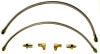 Wilwood Flexline Kit 90-99 Civic w/ Forged Dynalite Front Caliper - Brakes Rotors & Pads