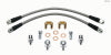 Wilwood Flexline Kit D52 Caliper 14in w/ Banjo 7/16-20 - Brakes Rotors & Pads