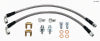 Wilwood Flexline Kit Rear Mini Cooper w/ Combination Parking Brake Caliper - Brakes Rotors & Pads
