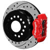 Wilwood Ford Explorer 8.8in Rear Axle Dynalite Disc Brake Kit 12.19in Drill/Slot Rotor Red Caliper - Brakes Rotors &