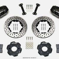 Wilwood Forged Dynalite Front Hat Kit 11.00in Drilled Integra/Civic w/Fac.240mm Rtr - Brakes Rotors & Pads