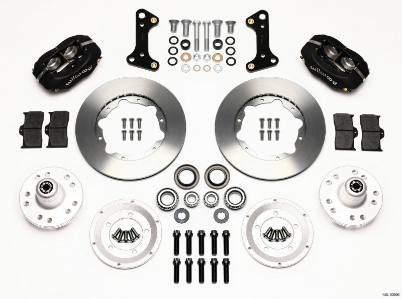 Wilwood Forged Dynalite Front Kit 11.00in 67-69 Camaro 64-72 Nova Chevelle - Brakes Rotors & Pads