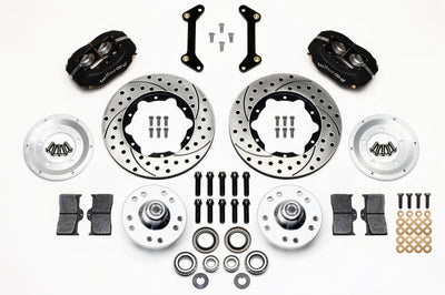 Wilwood Forged Dynalite Front Kit 11.00in Drilled 79-87 GM G Body - Brakes Rotors & Pads