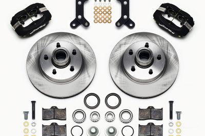 Wilwood Forged Dynalite Front Kit 11.88in 1 PC Rotor&Hub Buick Rivera 1964-65 - Brakes Rotors & Pads