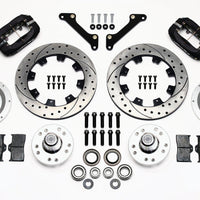Wilwood Forged Dynalite Front Kit 12.19in Drilled 79-81 Camaro - Brakes Rotors & Pads