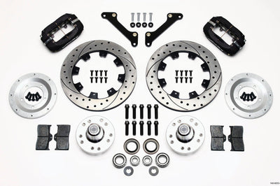 Wilwood Forged Dynalite Front Kit 12.19in Drilled 79-81 Camaro - Brakes Rotors & Pads