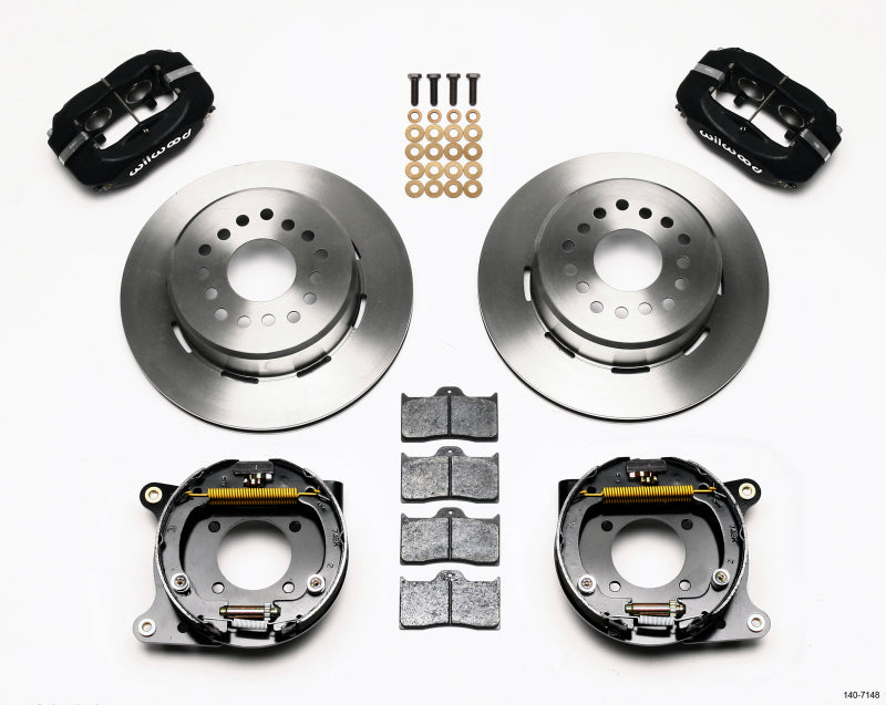 Wilwood Forged Dynalite P/S Park Brake Kit 93-97 Camaro/Firebird - Brakes Rotors & Pads