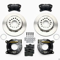 Wilwood Forged Dynalite P/S Park Brake Kit Chevy 12 Bolt w/ C-Clips - Brakes Rotors & Pads