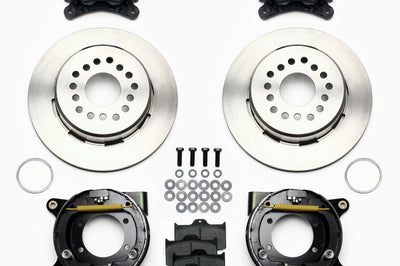 Wilwood Forged Dynalite P/S Park Brake Kit Chevy 12 Bolt w/ C-Clips - Brakes Rotors & Pads