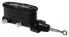 Wilwood High Volume Tandem M/C - 15/16in Bore Black-W/Pushrod - Early Mustang - Brakes Rotors & Pads