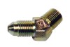 Wilwood Inlet Fitting - 1/8-27 NPT to -3 (45) - Brakes Rotors & Pads