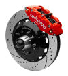 Wilwood Narrow Superlight 6R Front Truck Kit 14.00in Red 88-98 GMC C1500/C2500 - Brakes Rotors & Pads