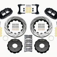 Wilwood Narrow Superlite 4R Front Hat Kit 14.00in Drill 2007-Up Jeep Wrangler - Brakes Rotors & Pads