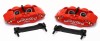 Wilwood Narrow Superlite 4R Rear Caliper & Bracket Kit - Red 97-13 C5/C6 Corvette w/ OEM Rotors - Brakes Pads