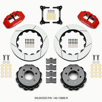 Wilwood Narrow Superlite 4R RearTruck Kit 14.25in Red 2012-Up Ford F150 (6 lug) - Brakes Rotors & Pads