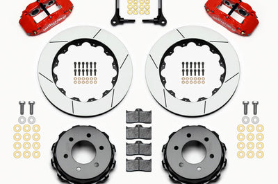 Wilwood Narrow Superlite 4R RearTruck Kit 14.25in Red 2012-Up Ford F150 (6 lug) - Brakes Rotors & Pads