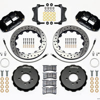 Wilwood Narrow Superlite 6R Front Hat Kit 12.88in Drilled 06-12 Volkswagen GTI w/ Lines - Brakes Rotors & Pads