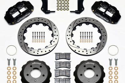 Wilwood Narrow Superlite 6R Front Hat Kit 12.88in Drilled 84-87 Corvette C4 - Brakes Rotors & Pads