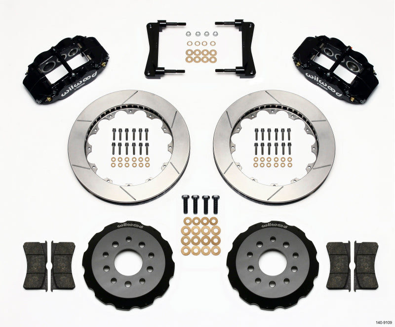 Wilwood Narrow Superlite 6R Front Hat Kit 13.06in 2005-2014 Mustang - Brakes Rotors & Pads