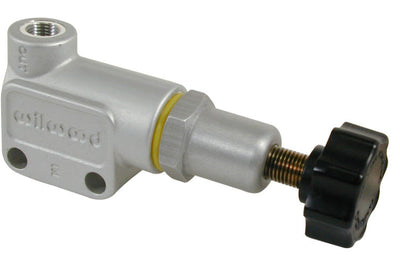 Wilwood Proportioning Valve - Knob Adjust 3/8-24 IF Inlet & Outlet - Brakes Rotors Pads