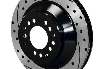 Wilwood Rotor-1.75 Offset SRP BLK Drl 12.88 x 1.10 - 5x4.50/4.75in - Brakes Rotors & Pads