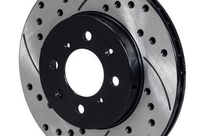 Wilwood Rotor-.68in Offset-SRP-BLK-Drill-RH 10.32 x.83 - 4 3.93 - Brakes Rotors & Pads