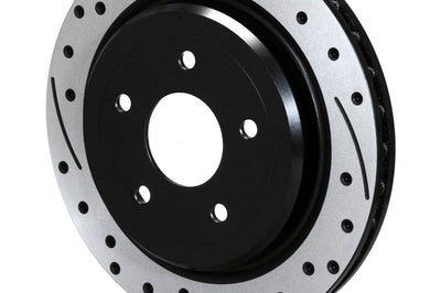 Wilwood Rotor-Rear-SRP-C5/C6 Vette-RH-BLK 12.00 x 1.03 - 5 4.75in - Brakes Rotors & Pads