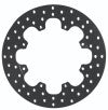 Wilwood Rotor-Steel-Front Drag-Drilled 11.75 x.350 - 8 on 7.00in - Brakes Rotors & Pads
