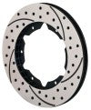Wilwood Rotor-UL30 Iron LH-SRP BLK Drl 10.75 x.810 - 6 on 6.25in - Brakes Rotors & Pads